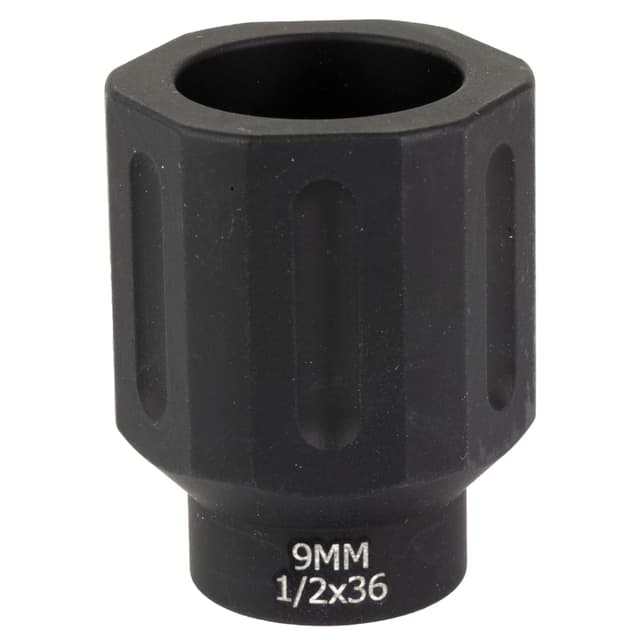 Battle Arms Development Hex Flashcan 9mm 1/2x36 Anodized Blast Diverter