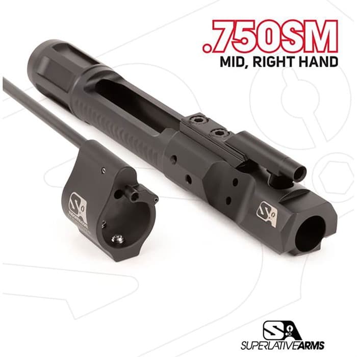 Superlative Arms Di Builders Kit .750 Midlength Gas Block Ar-15 Screw Style Steel