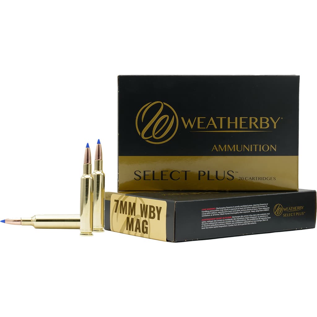 Weatherby Rifle Ammo 7mm Weatherby Magnum Hammer Custom 146 Grain 20 Rounds