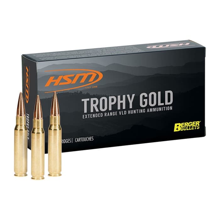 HSM Trophy Gold 7mm Remington Short Action Ultra Mag VLD 140 Grain 20 Rounds