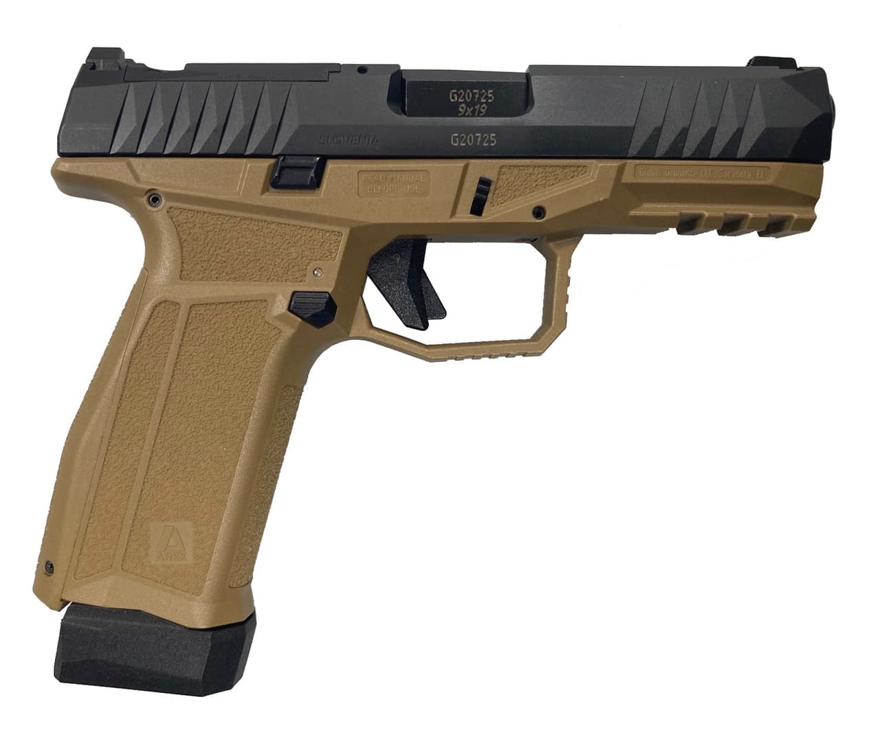 Arex Defense Delta Gen.2 X 9mm Luger 4in 19rd Flat Dark Earth FDE