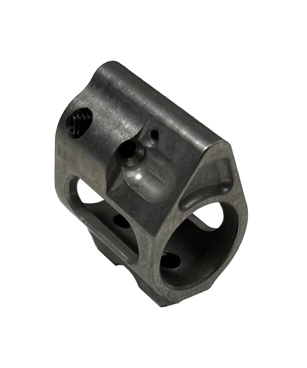Fostech AR15 Gas Block Adjustable 625 Diameter Steel Finish
