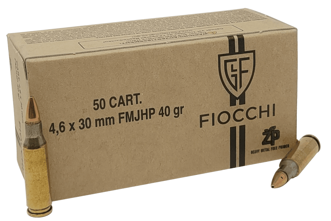 Fiocchi 4.6x30mm Jacketed Hollow Point 40 Grain 1000 Rounds