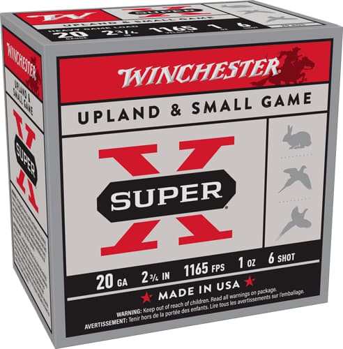 WINCHESTER SUPER-X 20GA 2.75" - XU20H6