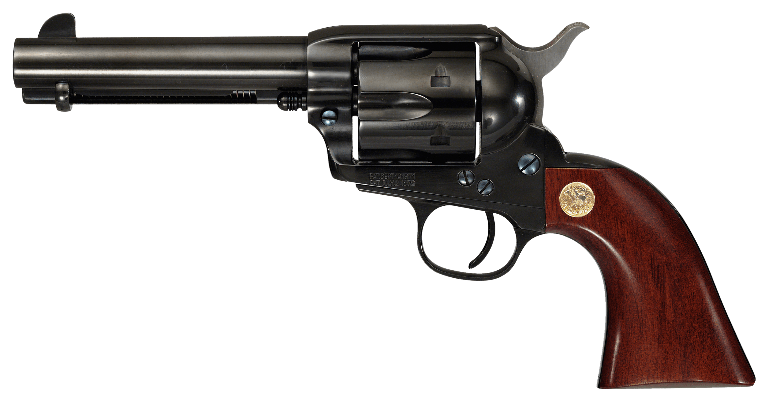 Cimarron Firearms, Pistolero, 357 Magnum, 4.75 inch, 6 Shot, Blued Steel