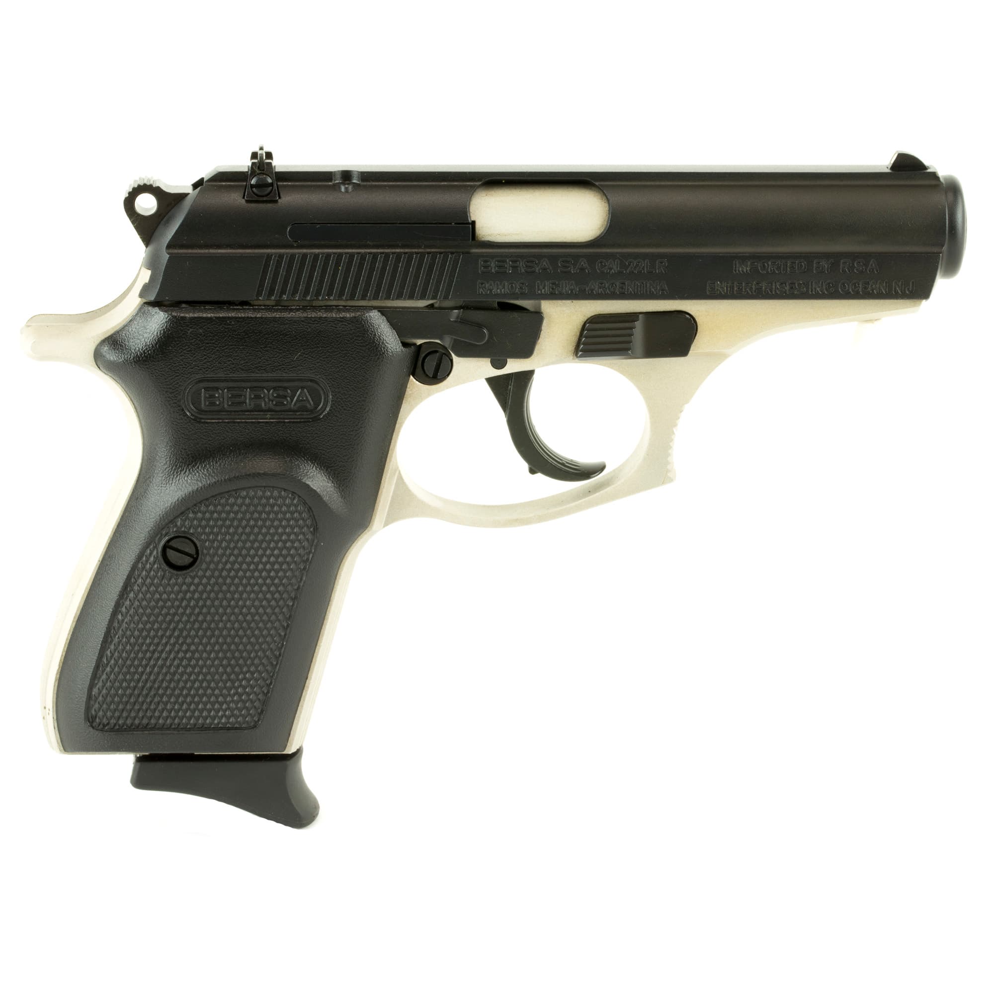 Bersa Thunder 22 Long Rifle, 3.5in. Barrel, 10rd - Nickel (T22DT)