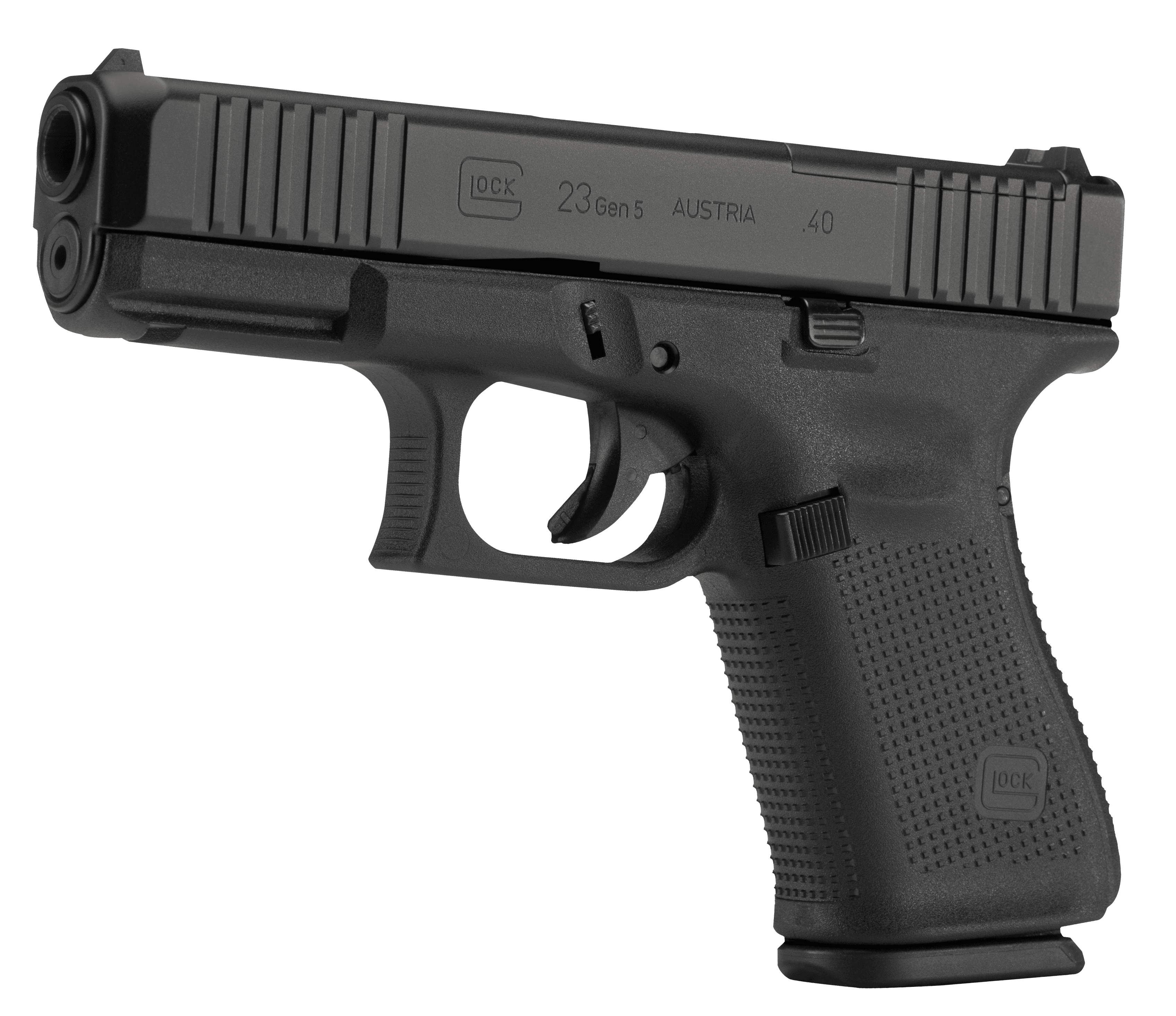 Glock G23 Gen 5 MOS 40 S&W 4.49in 13rd DLC Finish