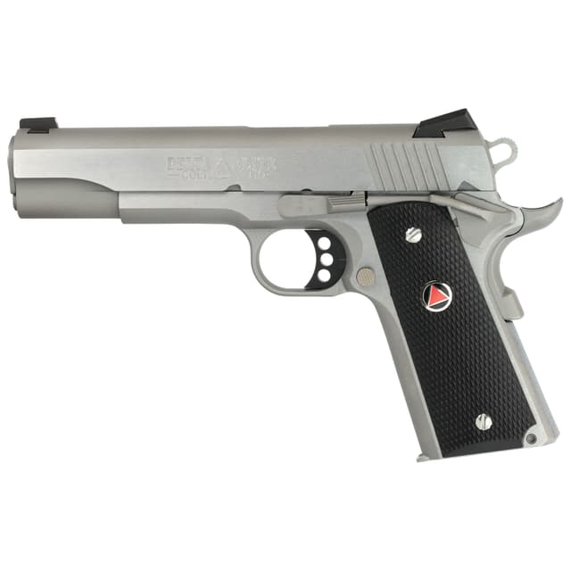 Colt 1911 Delta Elite 10mm Auto 5 in 8+1 Stainless Steel Novak White Dot Sights
