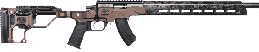 Christensen Arms 8011202501 MPR 17 HMR 30+1 18" Black Match Grade Threaded Barrel, Black Nitride Picatinny Rail Receiver, Carbon Fiber M-LOK Handguard, Desert Brown Adj w/MagneLock Technology Stock