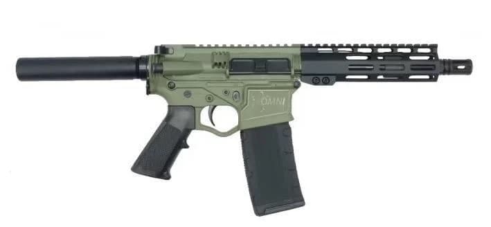 American Tactical Inc Omni Hybrid Maxx 5.56 NATO 7.5in Barrel 30rd Battlefield Green