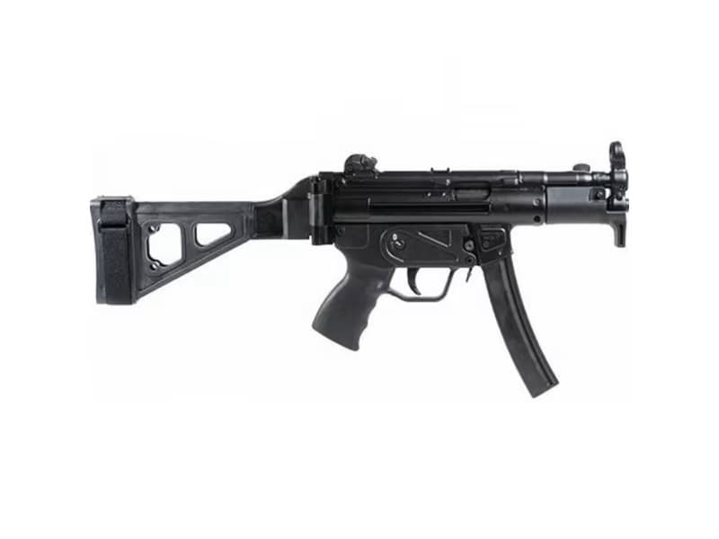 Century Arms AP5-M 9mm 4.6 inch Barrel 30 Round SB Tactical Folding Brace Finish