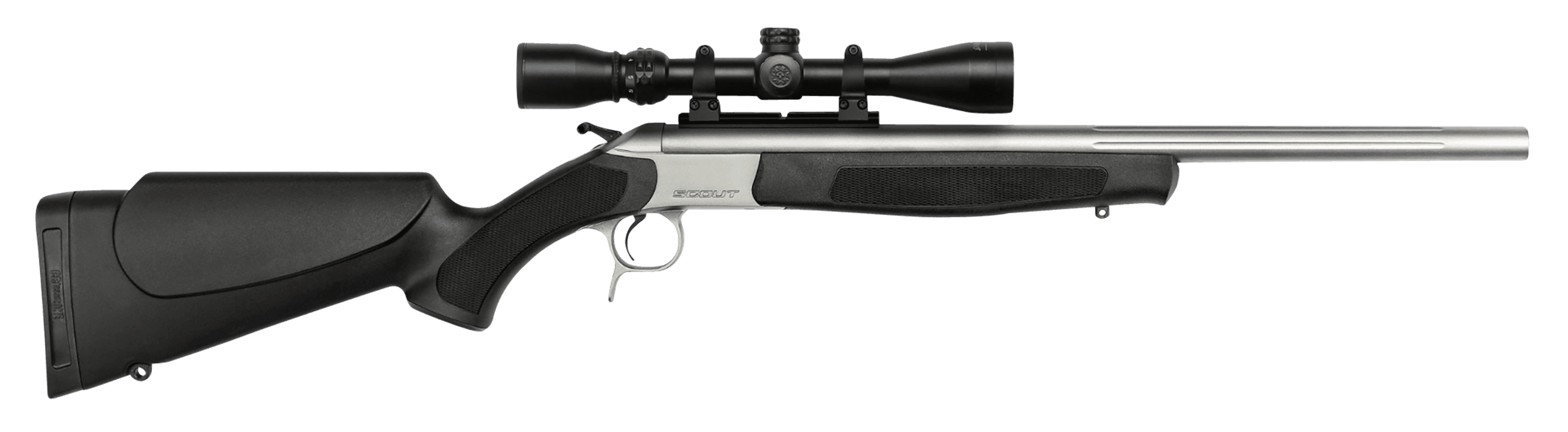 CVA Scout TD Compact Rifle Package 350 Legend 20 in. SS/Black w/Scope