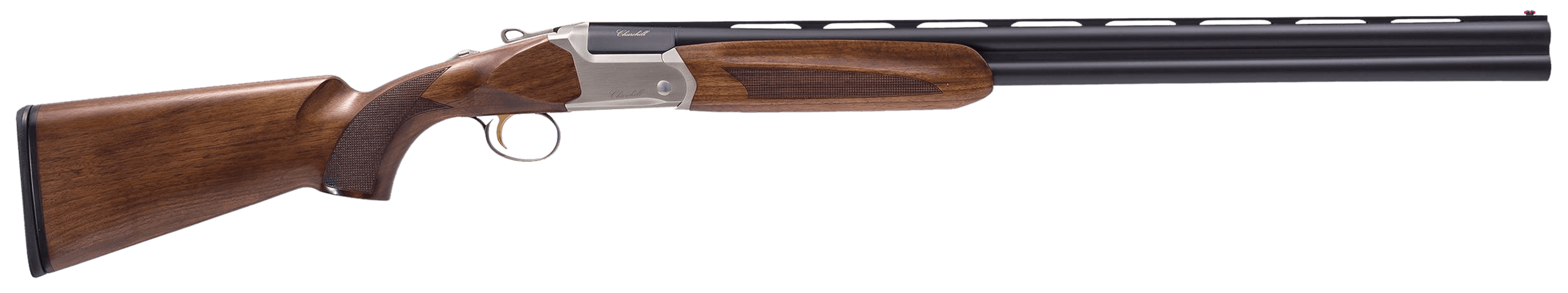Akkar Churchill 812 Field 28GA, 26in. Barrel, 2rd, Wood Stock & Forend - Gray (111324)