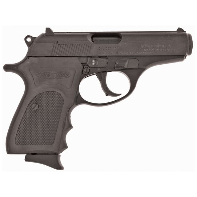 Bersa Firestorm 380 Pistol - Black | .380 ACP | 3.5" Barrel | 7rd | CA Compliant