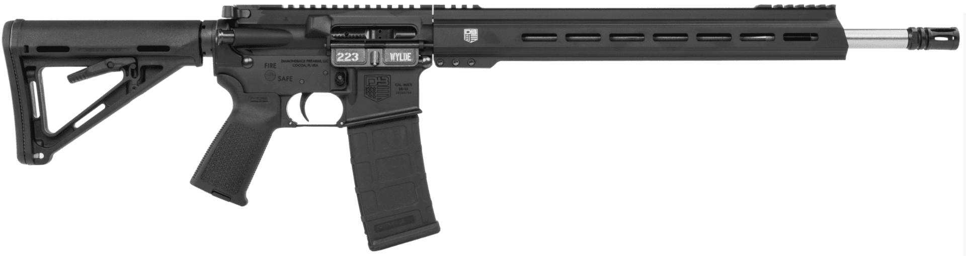 Diamondback DB15 .223 Wylde 18in 30rd Stainless M-LOK Magpul Finish