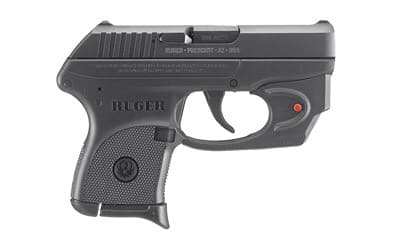 Ruger 3752 Lcp 380 ACP 2.75 in 6+1 Blued Steel Slide Polymer Frame Viridian Laser
