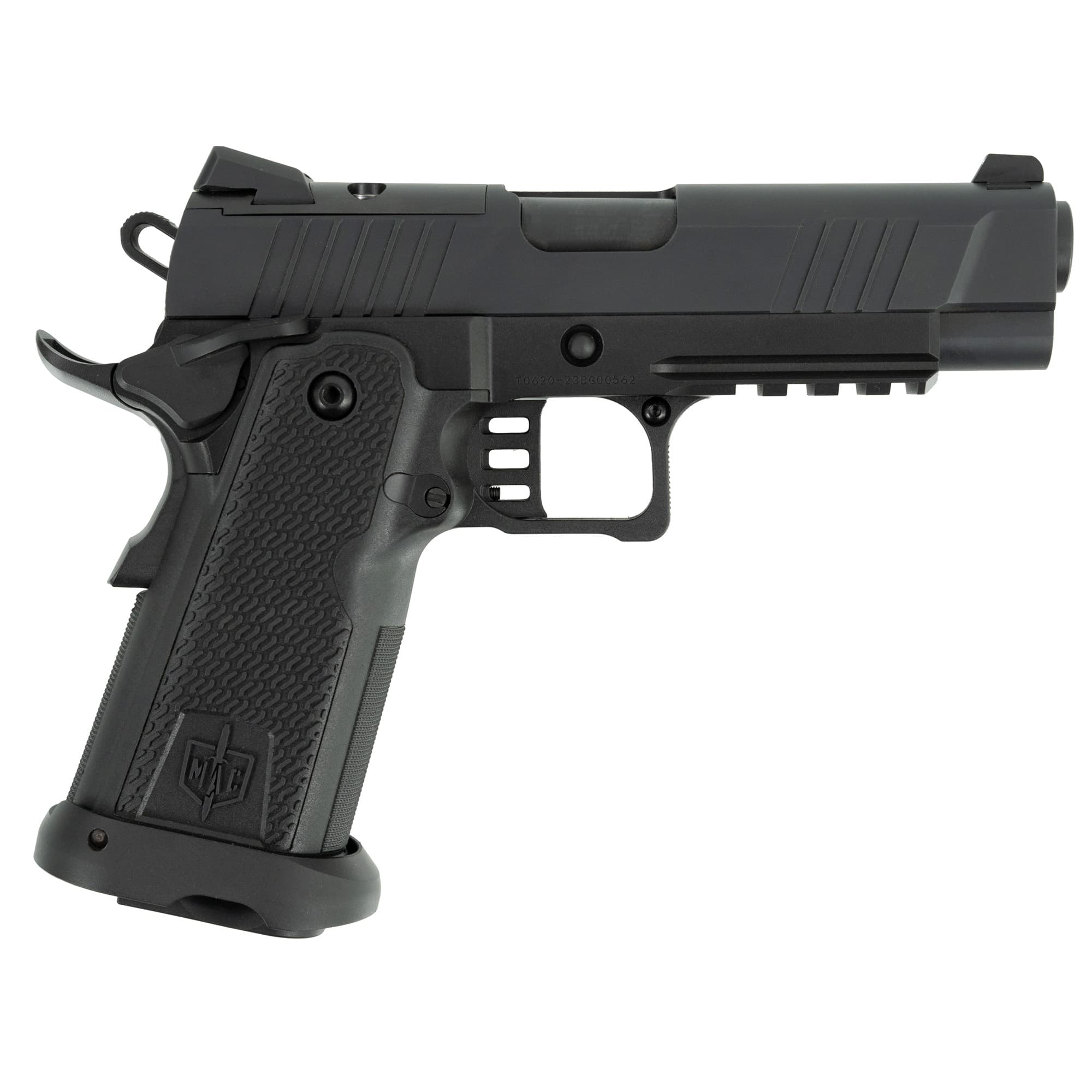 SDS MAC 9 DS 2011 Pistol 9mm 4.25 in. Black Cerakote 17 rd.