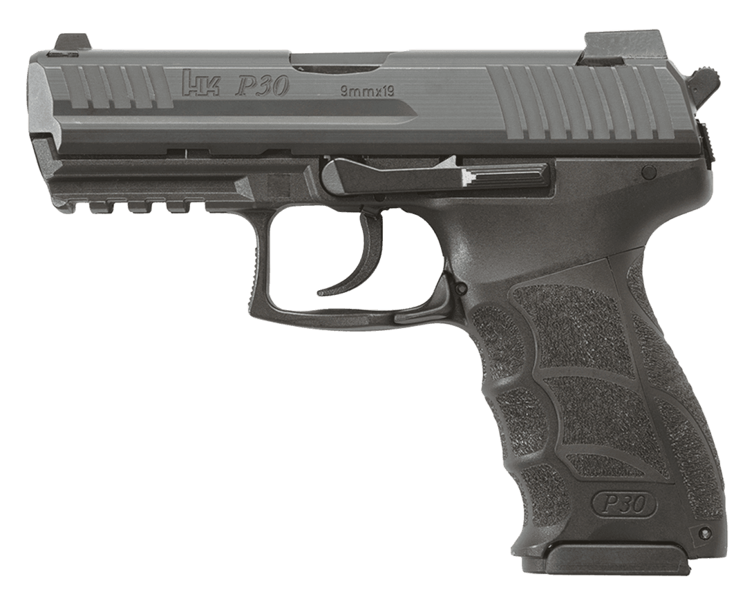 Heckler & Koch P30 V3 9mm Luger 3.85in Barrel 17rd Night Sights Black