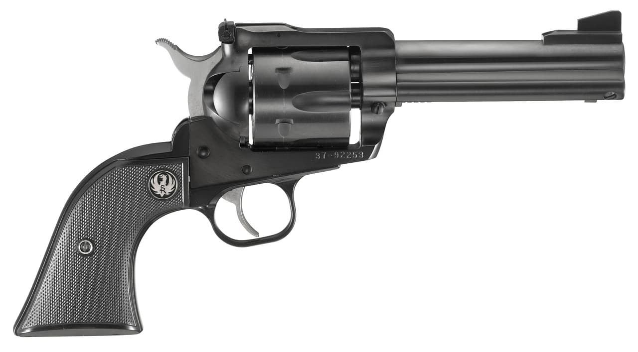 Ruger Blackhawk 357 Magnum 4.63 in 6 Rounds Blued Alloy Steel Rubber Grip