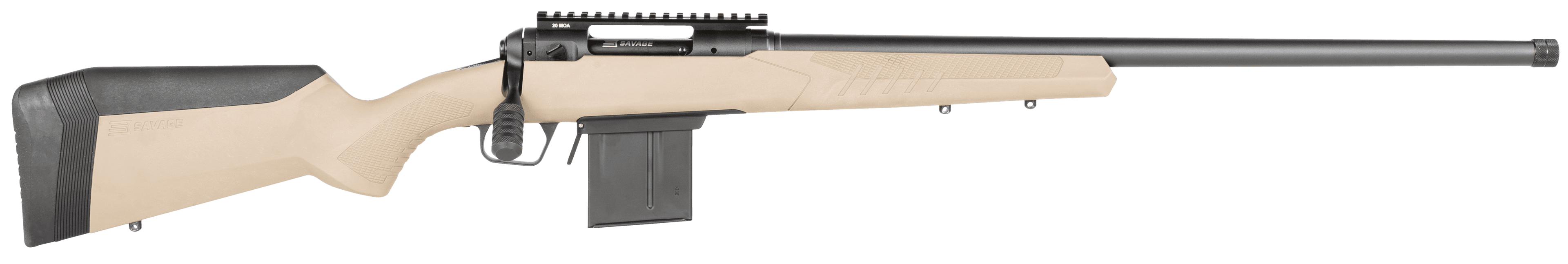 Savage Arms 110 Tactical Desert 6.5 PRC 24 Inch 7 Round FDE Synthetic