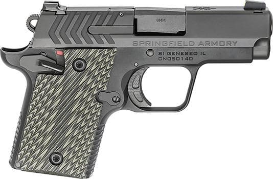 Springfield Armory 911 9mm 3 Inch 6 Rounds Subcompact Pistol