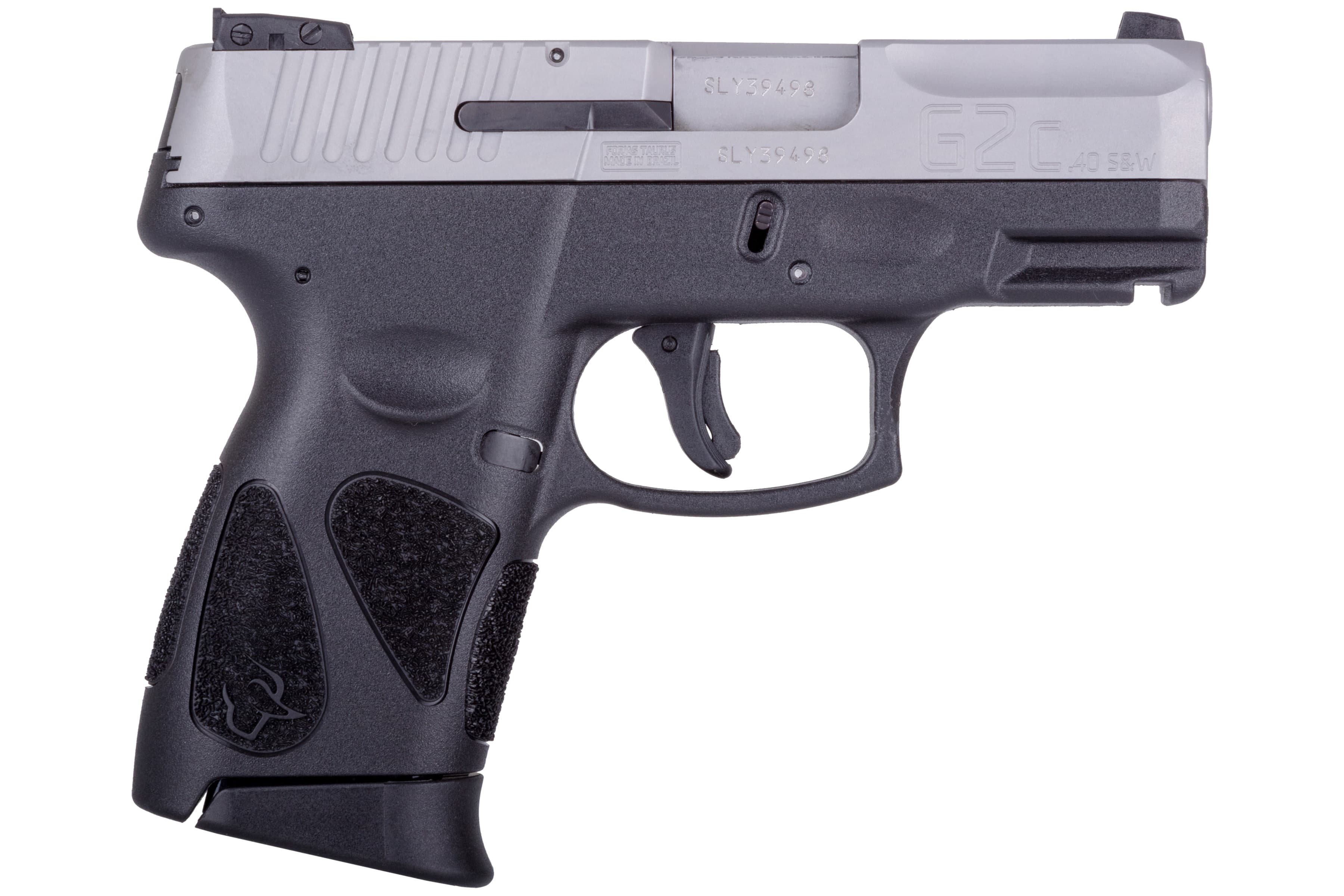 Taurus G2C 40 S&W 3.2 Inch 10 Round Matte Stainless Semi-Automatic Pistol