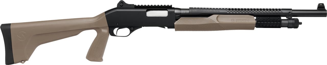 Savage 320 Security 12 Gauge 18.5in 5rd FDE Stock Pistol Grip Ghost Ring Sights