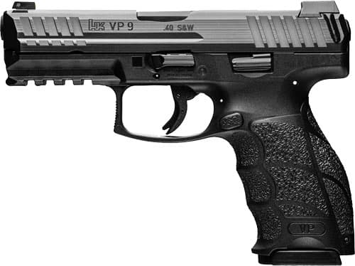 Heckler & Koch VP40 40 S&W 4.09 in 10+1 Colored Steel Slide Polymer Frame