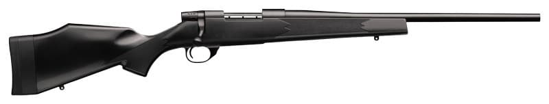 Weatherby Vanguard Synthetic Compact Rifle 308 Win 20 Inch 5 Rounds Blue Grey Accents