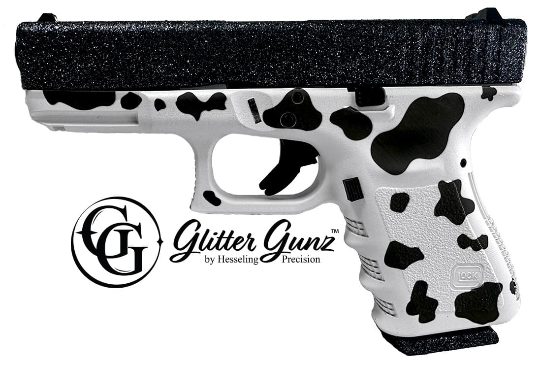 Glock 23 Gen 3 40 S&W 4.49 in Barrel 13rd Cow Glitter Finish