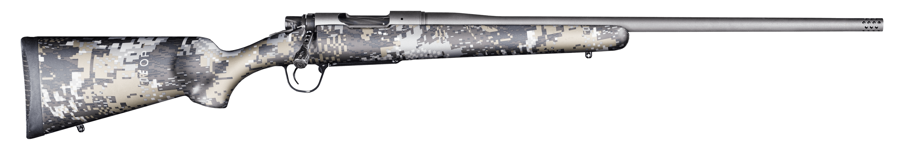 Christensen Arms 8010116600 Mesa FFT 6.5 PRC 4+1 20" Threaded Barrel, Tungsten Gray Cerakote, Sitka Elevate II Stock