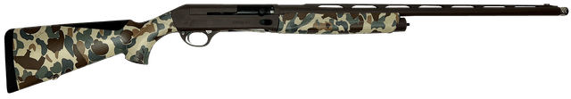 Sauer SL-5 Waterfowl 12GA, 28in. Barrel, 3rd, Fred Bear Old School Camo Stock & Forend - Brown (SASA1228CBFBOS)