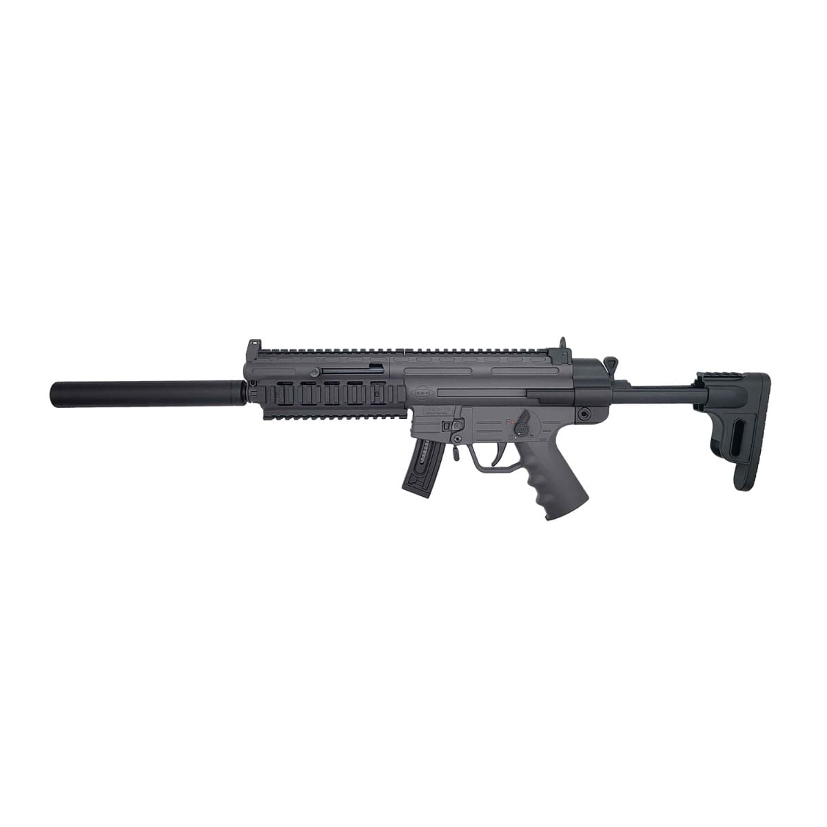 American Tactical Inc. GSG-16 22 Long Rifle 16.25in 10rd Gray Faux Suppressor