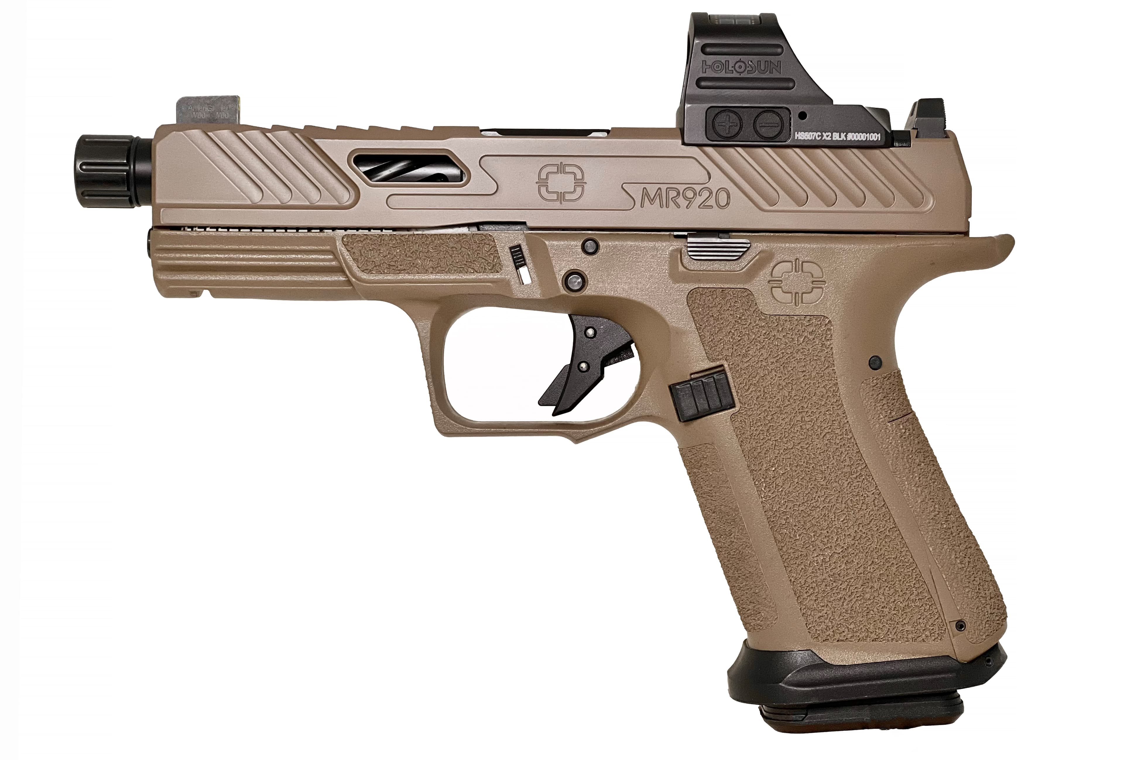 Shadow Systems MR920 Elite 9mm 4.5" 15 Rounds FDE/Tan