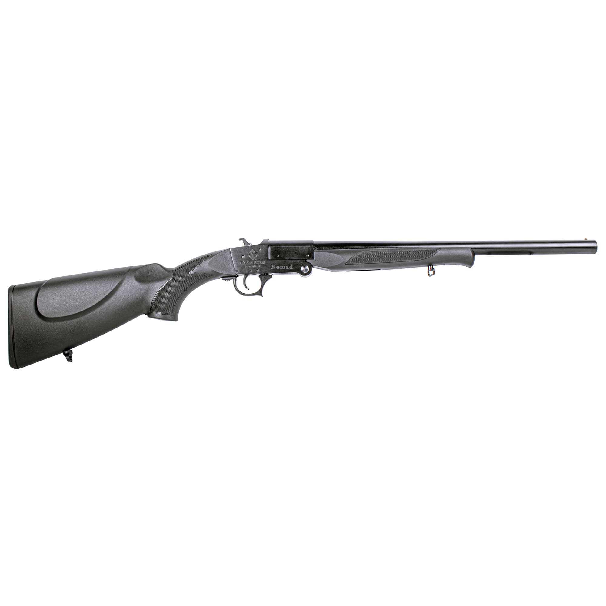 ATI Nomad Single Shot Shotgun - Black | 12ga | 18.5" Barrel | Synthetic Stock