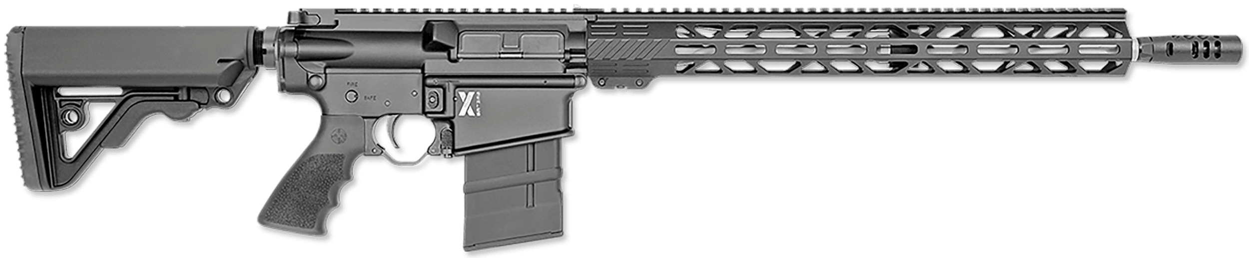 Rock River Arms LAR-8 X-1 Rifle 308 Win 18 in. Black 20 rd. CAR Stock
