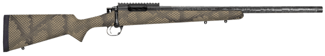 Proof Research 135198 Glacier Full Size 7mm PRC 4+1 24" Carbon Fiber Match Grade Threaded Barrel, Black Cerakote Steel Receiver, Picatinny Rail, PROOF Hunter TFDE Carbon Fiber Stock