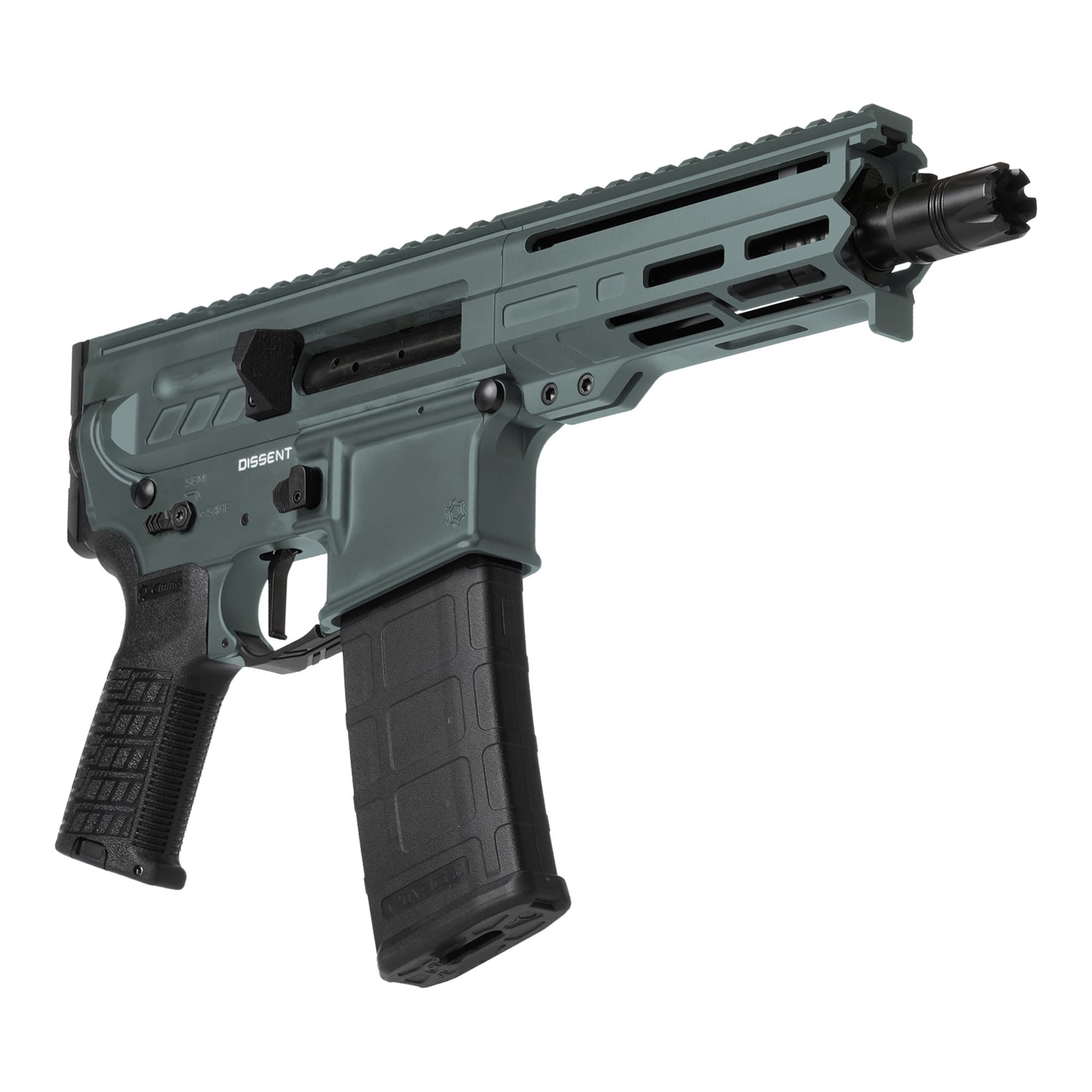 CMMG Dissent 300 AAC 6.5" 30 Rounds Charcoal Green Cerakote