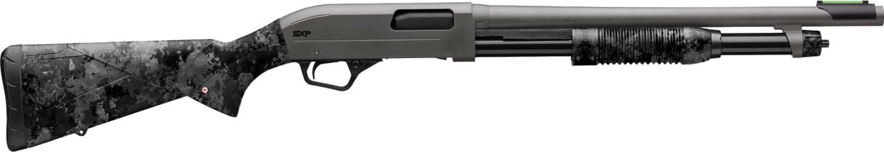 Winchester SXP Hybrid Defender 20 Gauge 18 Inch Barrel 5 Round Gray TrueTimber Camo