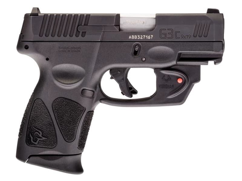 Taurus G3C 9mm 3.2 Inch Barrel 12 Rounds Matte Tenifer with Viridian Laser