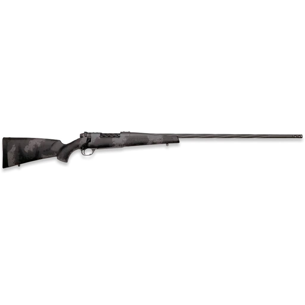 Weatherby Mark V Live Wild Rifle 28 Nosler 28 in Grey Cerakote