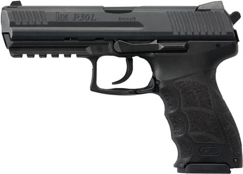Heckler & Koch P30 L V3 9mm Luger 3.85in Barrel 10rd Black Finish
