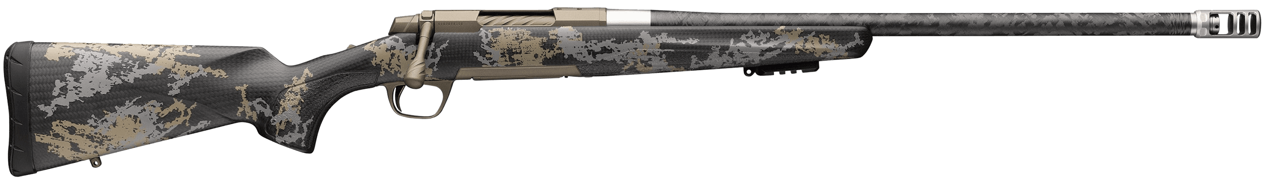 Browning X?Bolt 2 6.5 PRC 24 Inch 3 Round Stainless Steel Carbon Fiber Sapphire Smoke