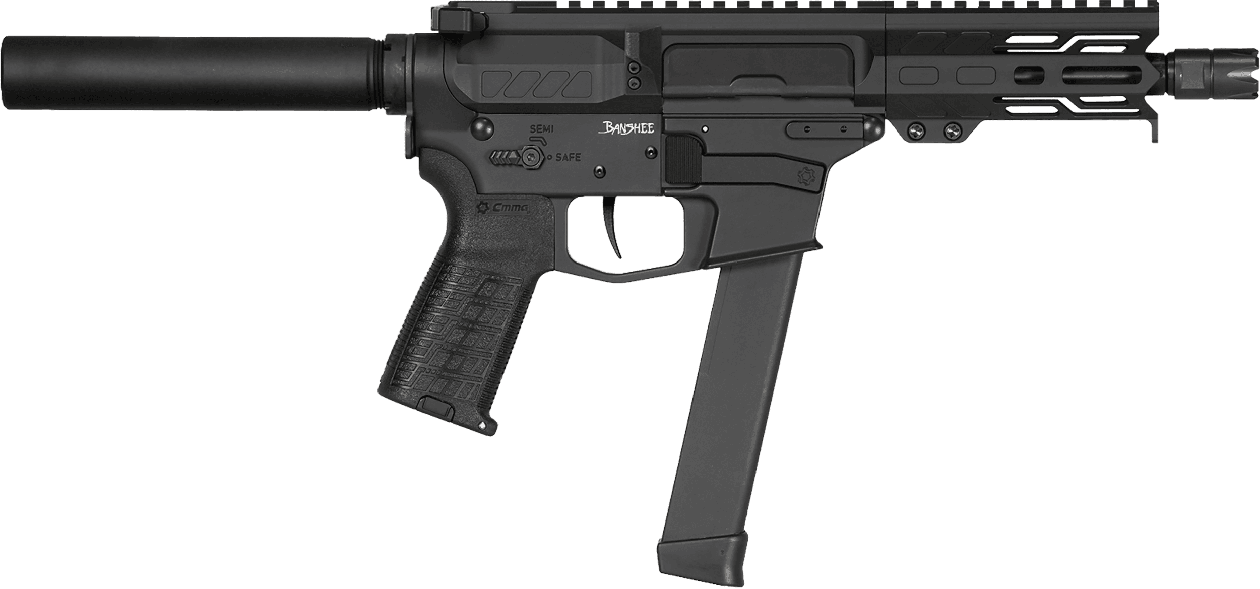 CMMG Banshee MKGS 9mm 5 inch 33+1 Cerakote Finish