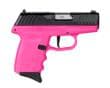 SCCY DVG-1 RDR Handgun 9mm Luger 10rd Magazine 3.1" Barrel Striker Fired Black Slide/Pink Frame