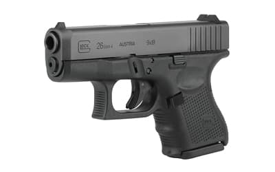 Glock G26 Gen 4 9mm Luger 3.43in Barrel 10rd Matte Finish
