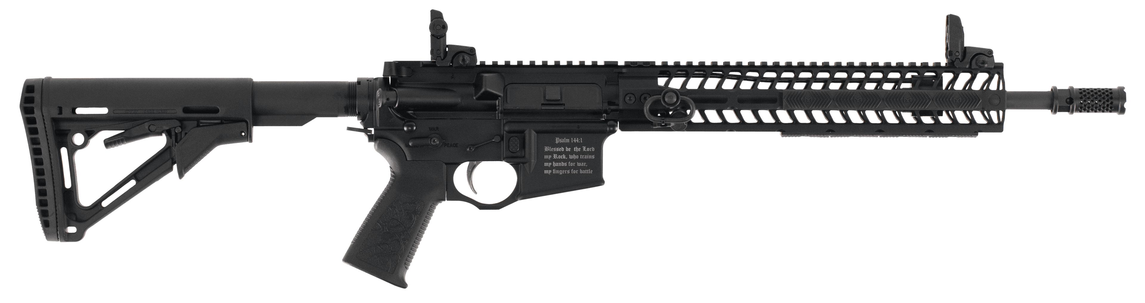 Spikes STR5525M2D Crusader 223 Rem,5.56x45mm NATO 14.50" No Magazine Black Hard Coat Anodized 6 Position Magpul CTR Stock