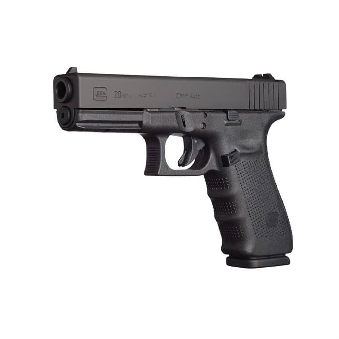 Glock G20 Gen 4 10mm 4.61in 15rd Gas Nitride Finish