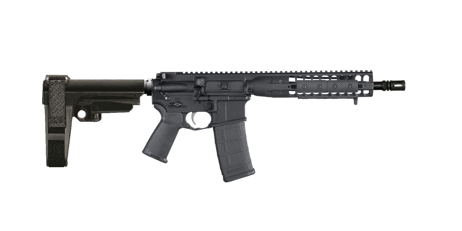 LWRC Ic Di Pistol 5.56 NATO 10.5 in Barrel 30 Rounds SBA3 Brace Finish