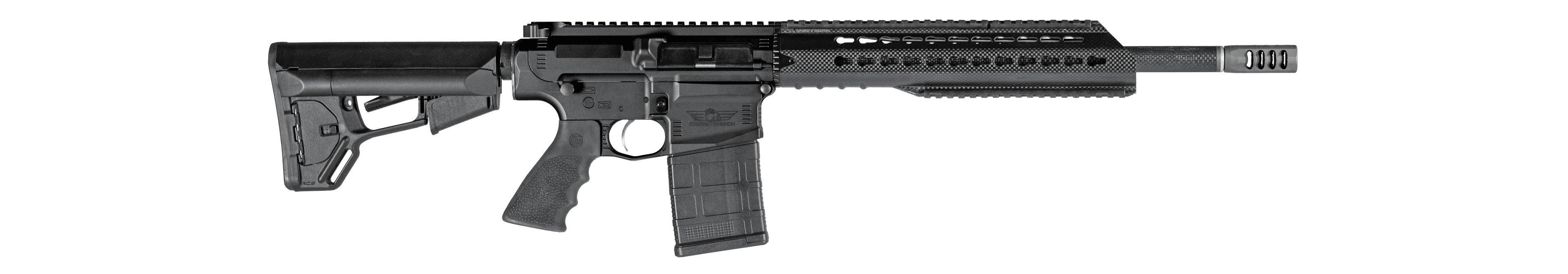 Christensen Arms CA101541126435 CA-10 DMR 308 Win 20+1 18" Barrel, Black Anodized Metal Finish, Black Adjustable Magpul STR Stock, Black Polymer Grip